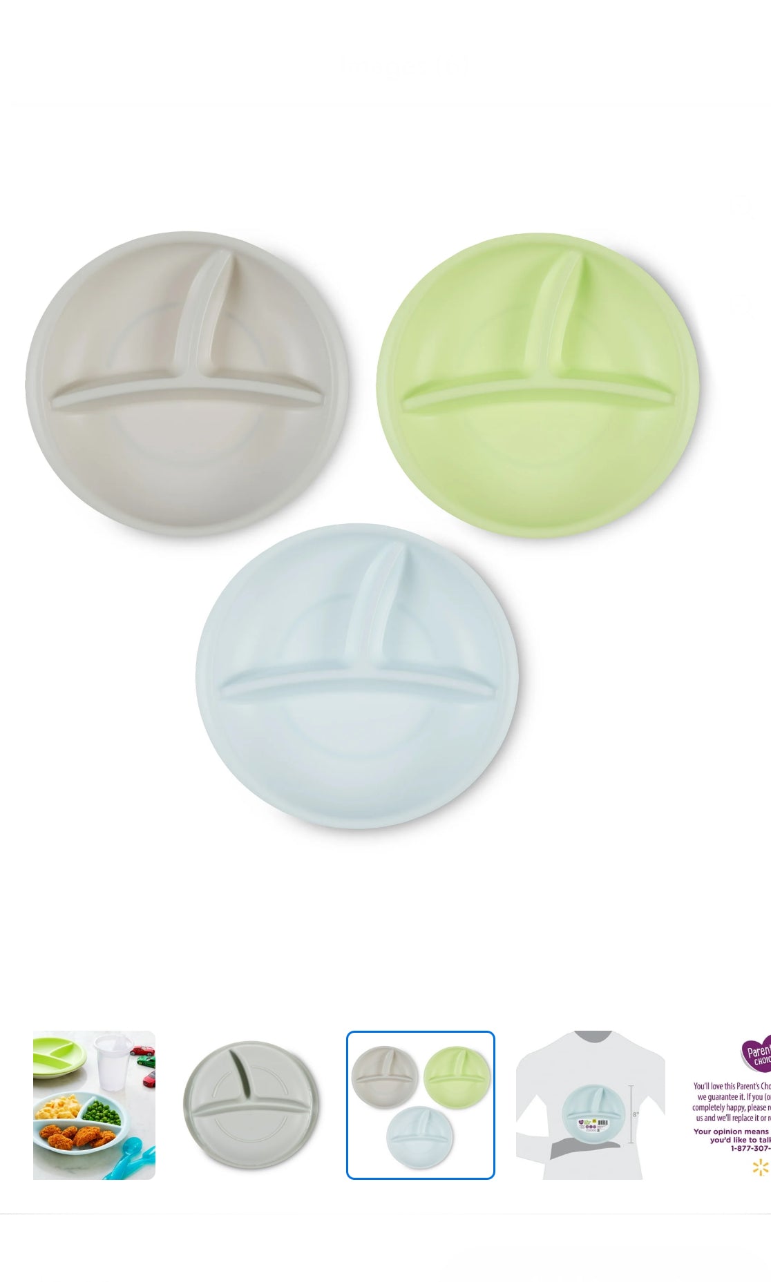 Parent Choice 3pk section Plates image 2