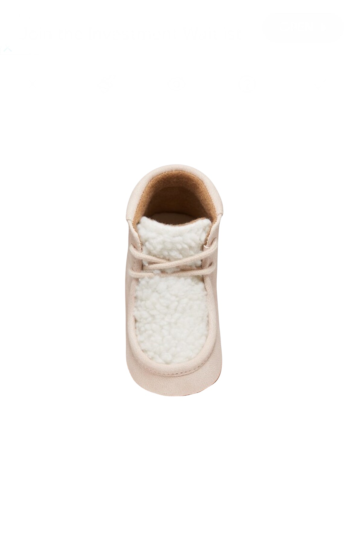 Old Navy Faux- Suede Baby Boots image 1
