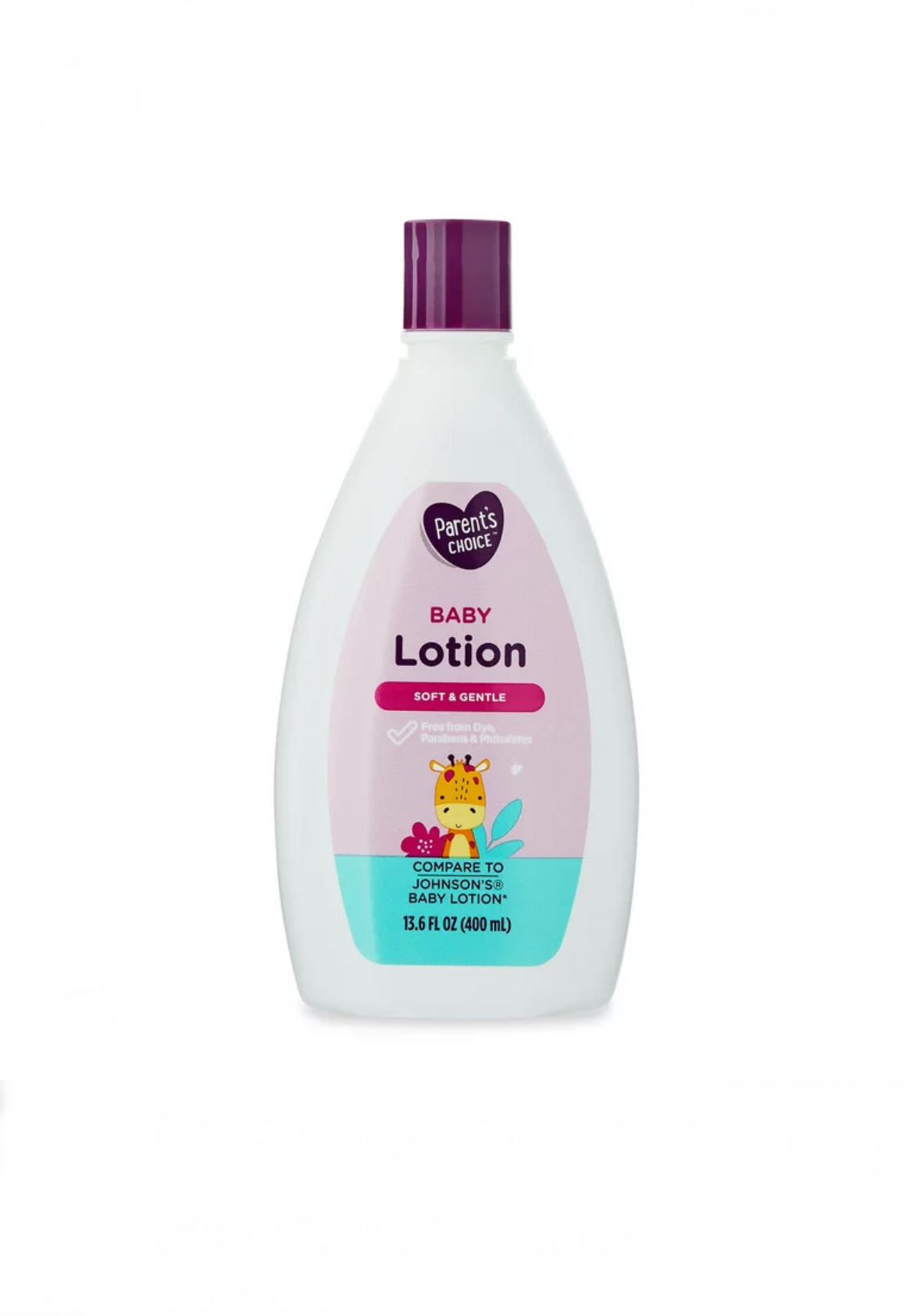 Parent Choice Baby Lotion image 0