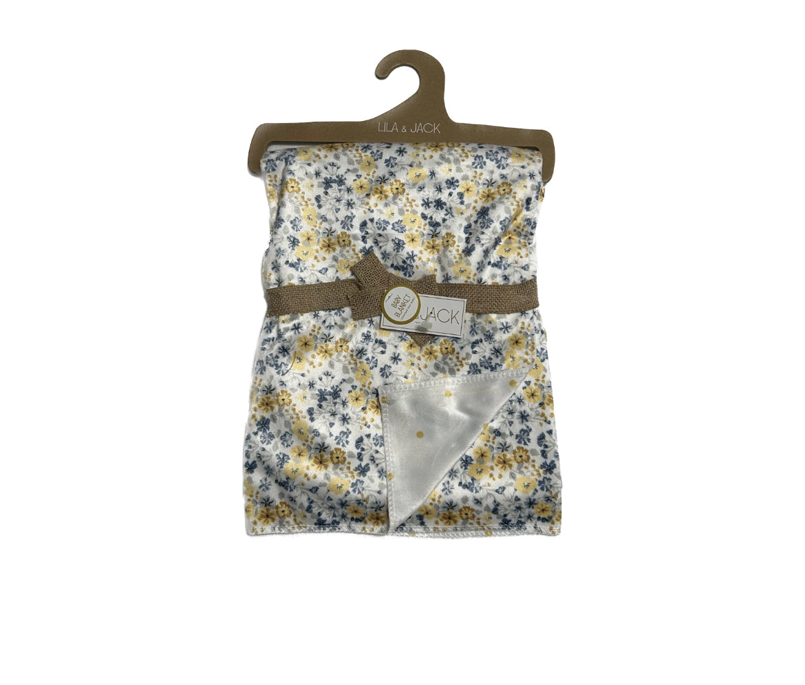 Lila&jack reversible baby blanket image 0