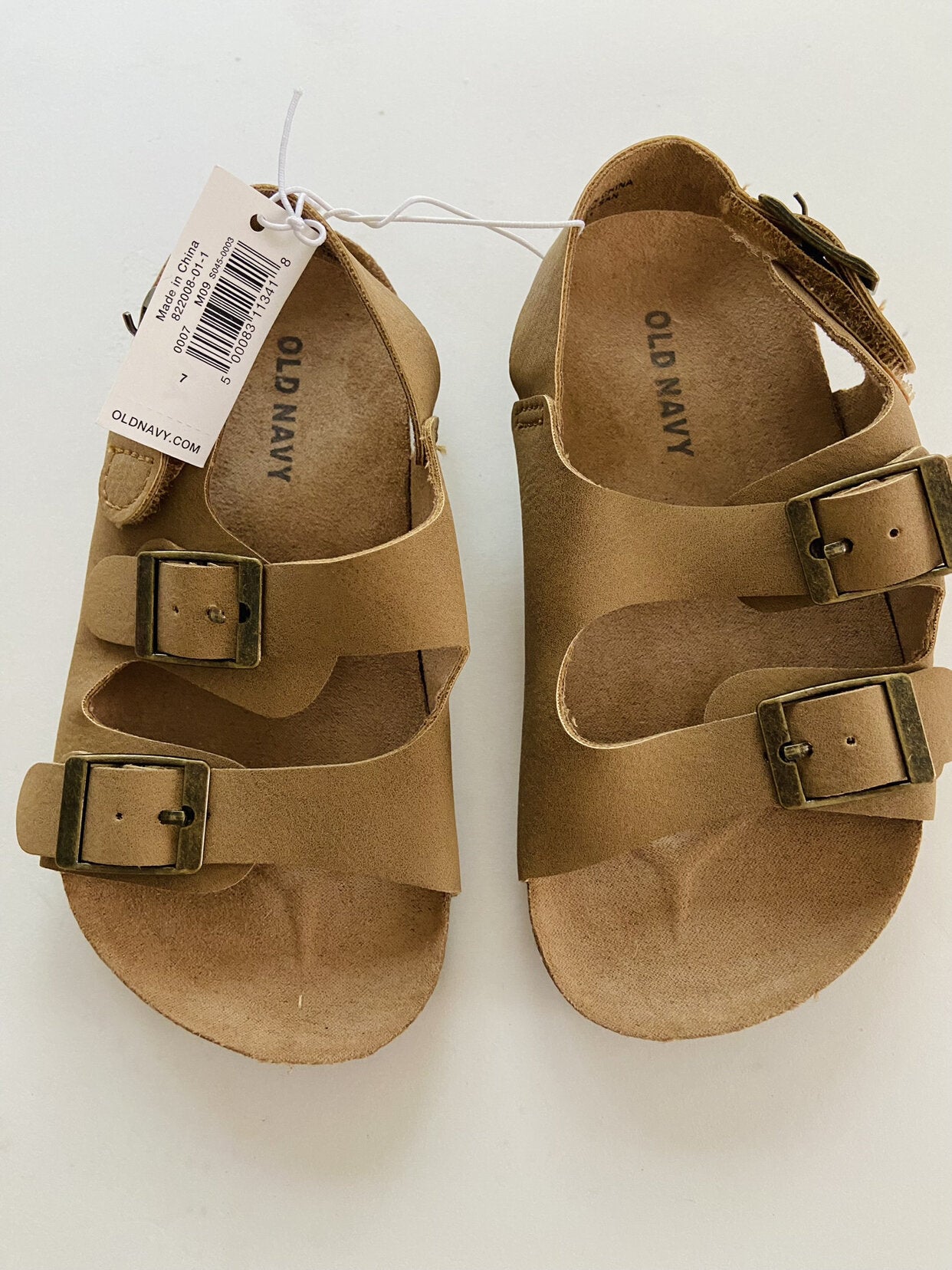 Old Navy Brown Buckle Sandal image 0
