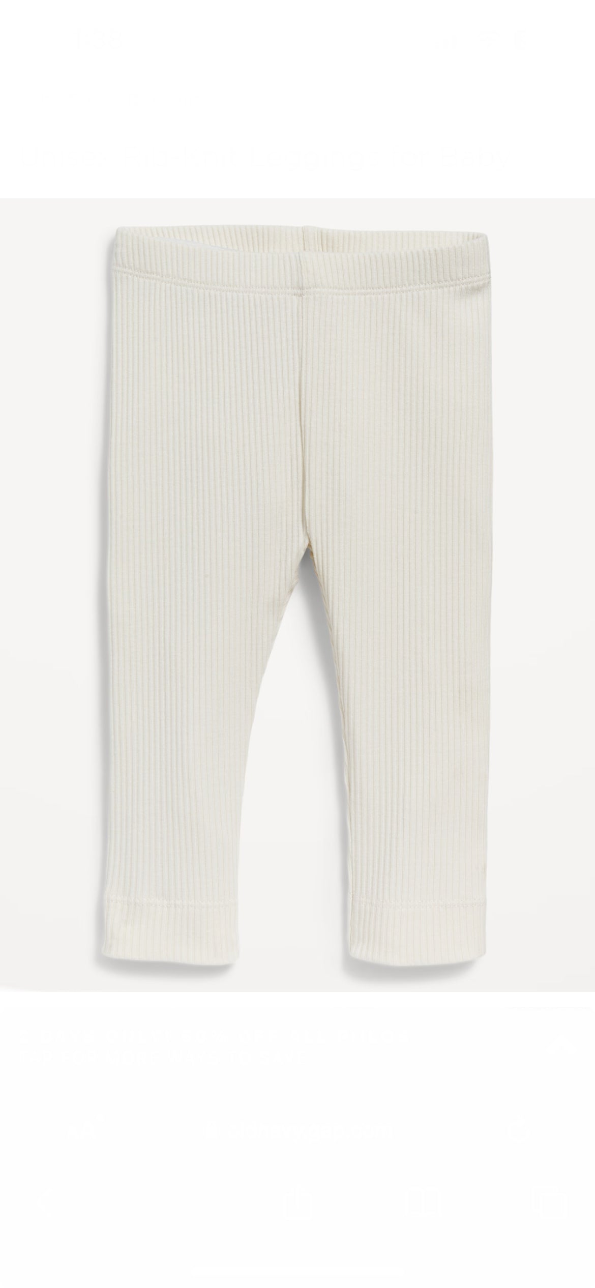Old Navy Baby Rib knit Leggings image 5