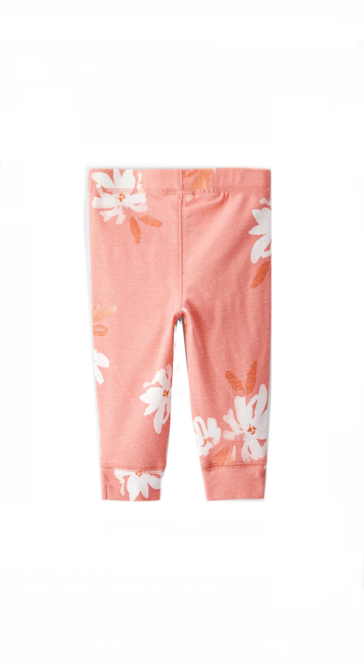 Carters Baby Girls Jogger