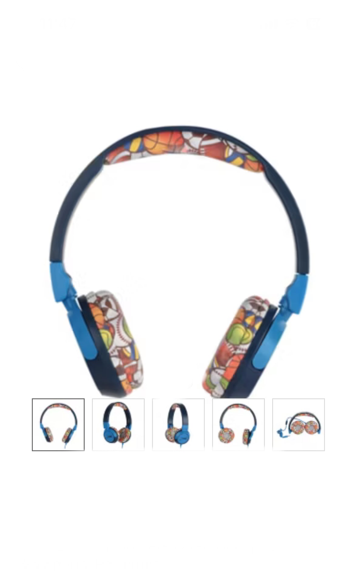 Altec Lansing Kids Safe Wired Headphones   image 0