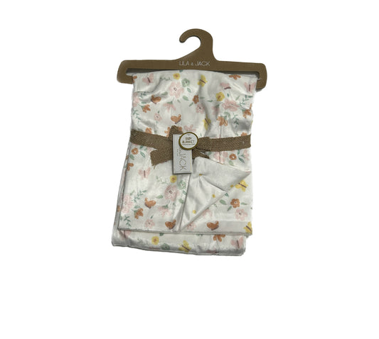 Lila&jack reversible baby blanket image 1