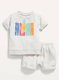 Old Nav 2pc Unisex  shorts set  image 0