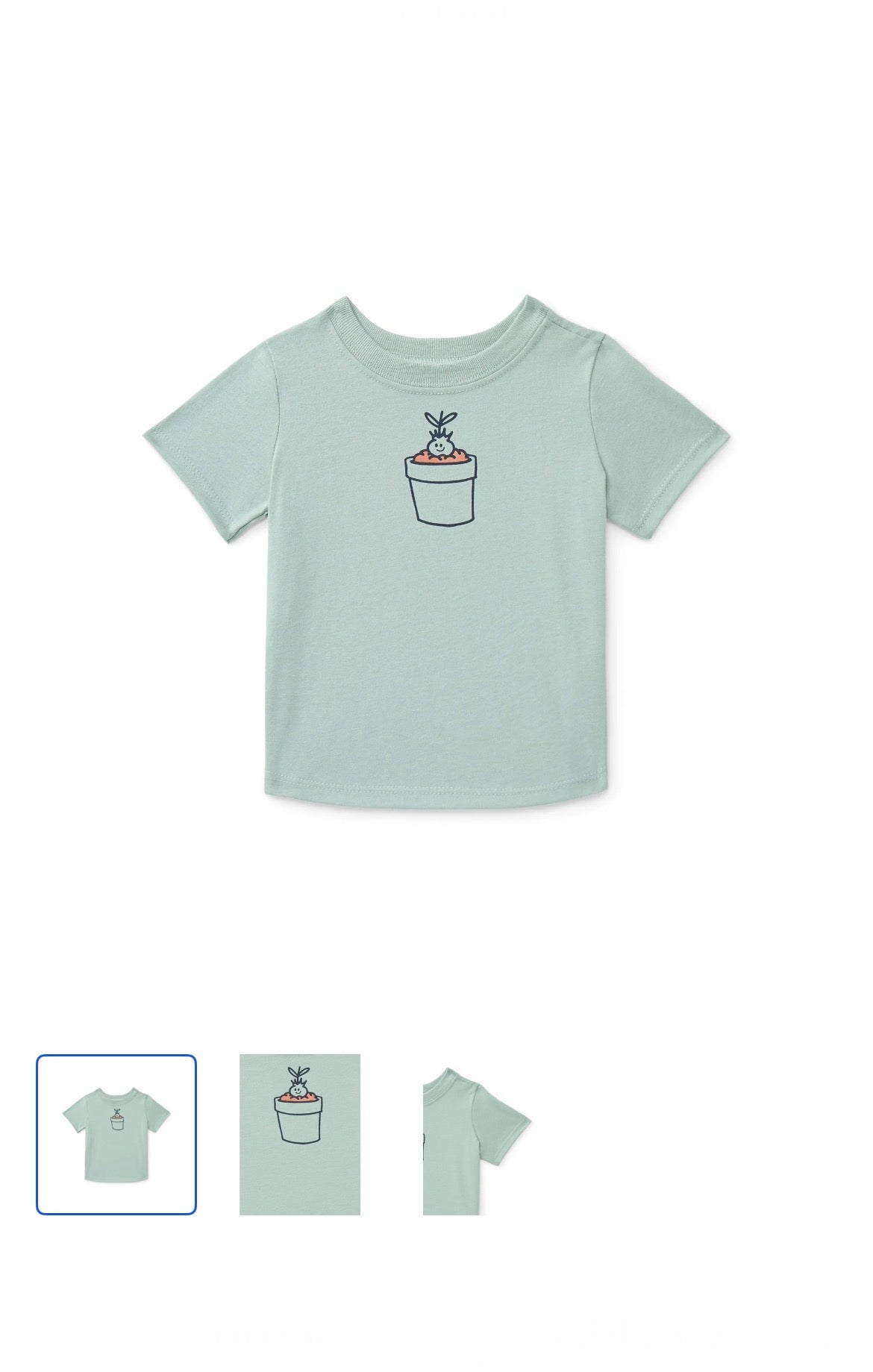 Wonder Nation Baby Boys Crewneck Tee with Short Sleeves, Sizes 0/3M-24M