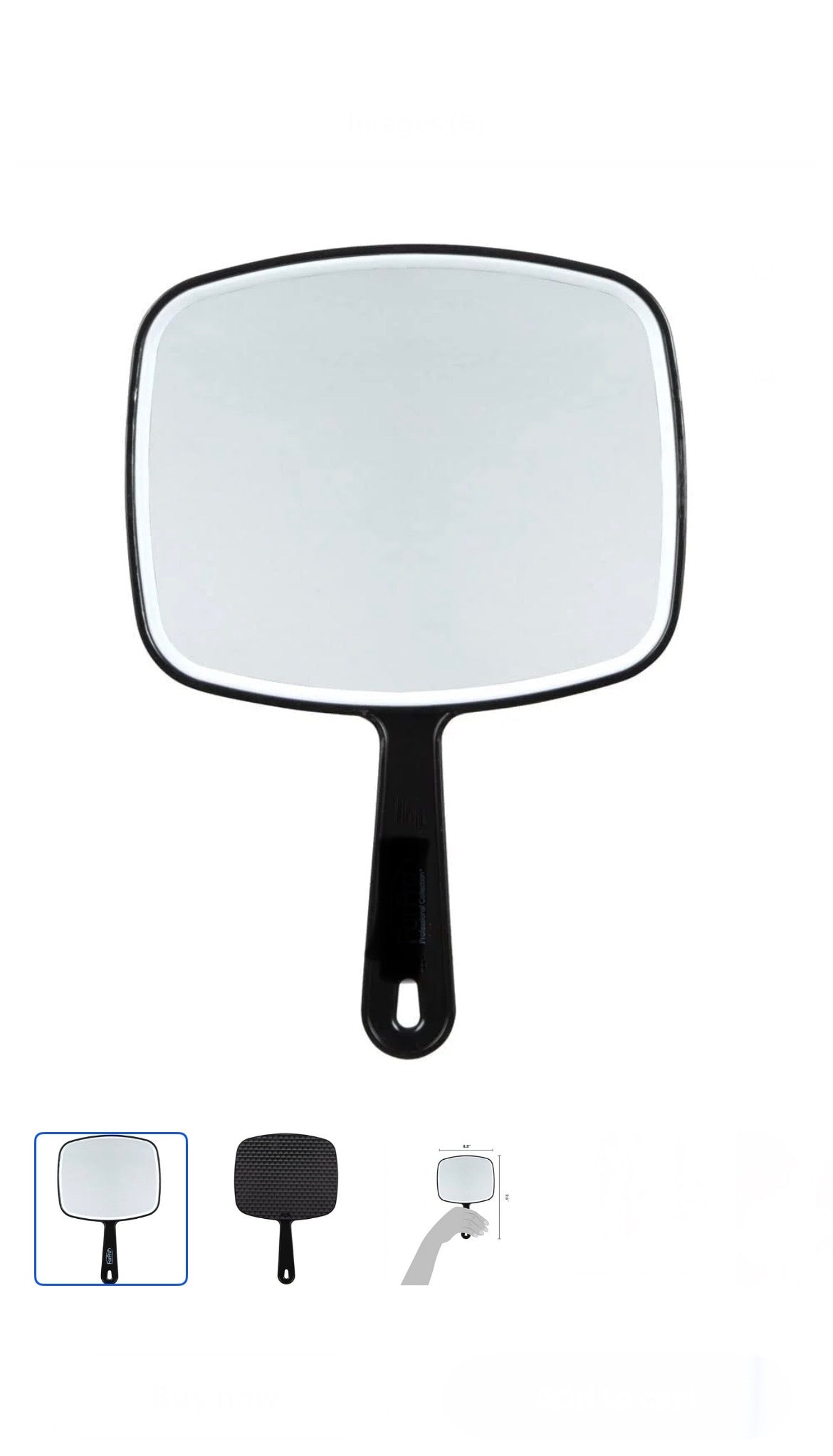 Homestyle Essentials Handheld Cosmetic Mirror