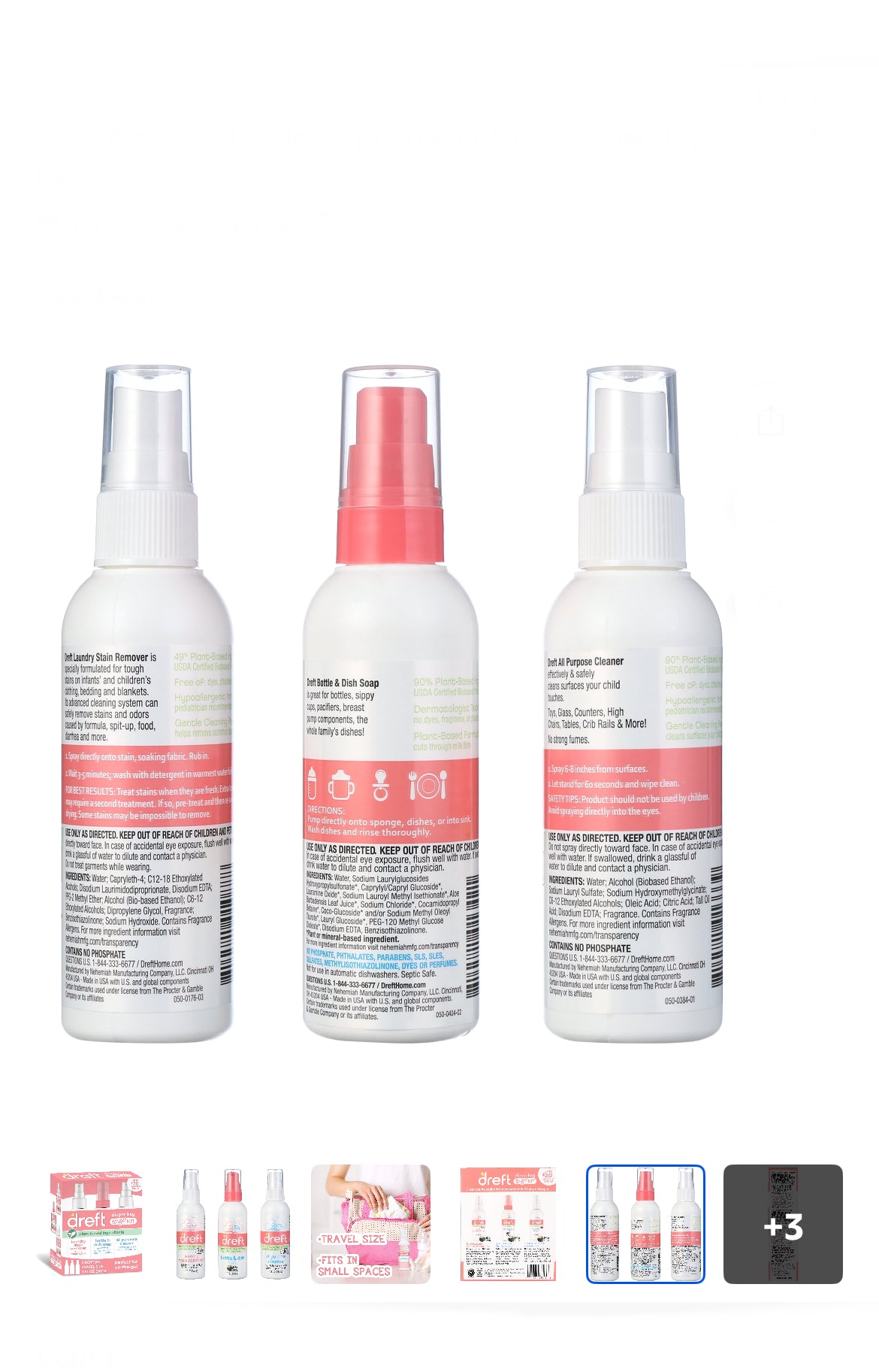 Draft Diaper Bag to-go Kit