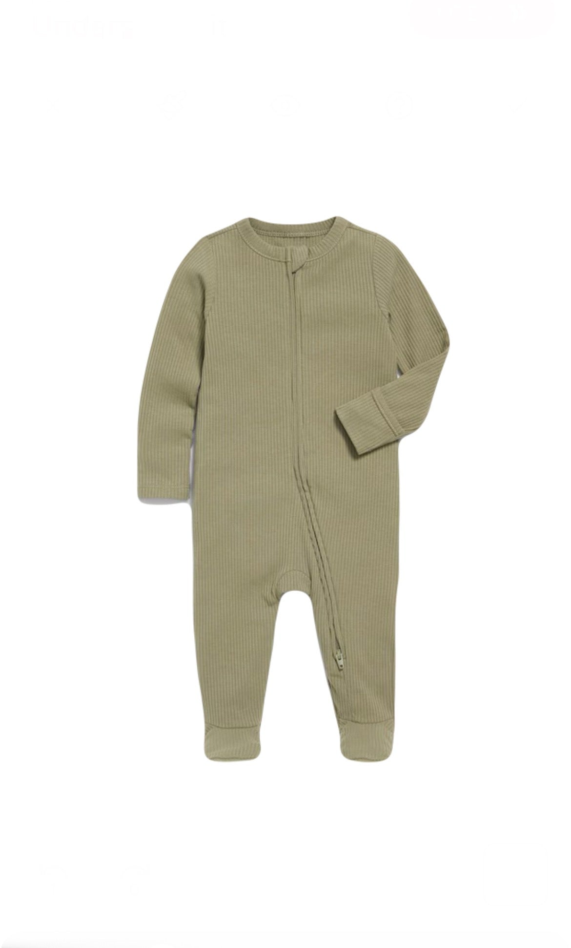 Old navy Unisex Baby Rib Knit Monkeysuit