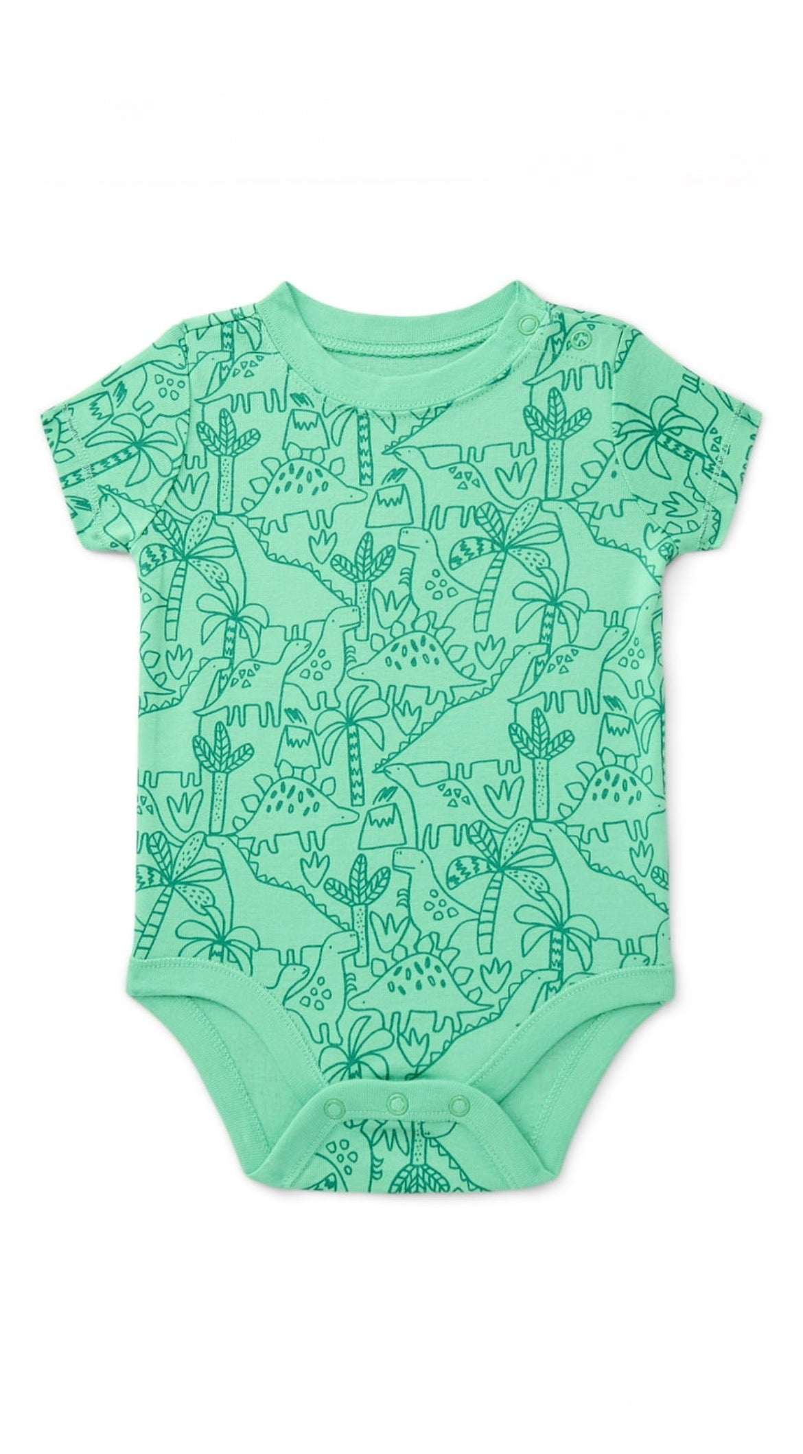 Wonder Nation Baby Boys Cotton Bodysuit