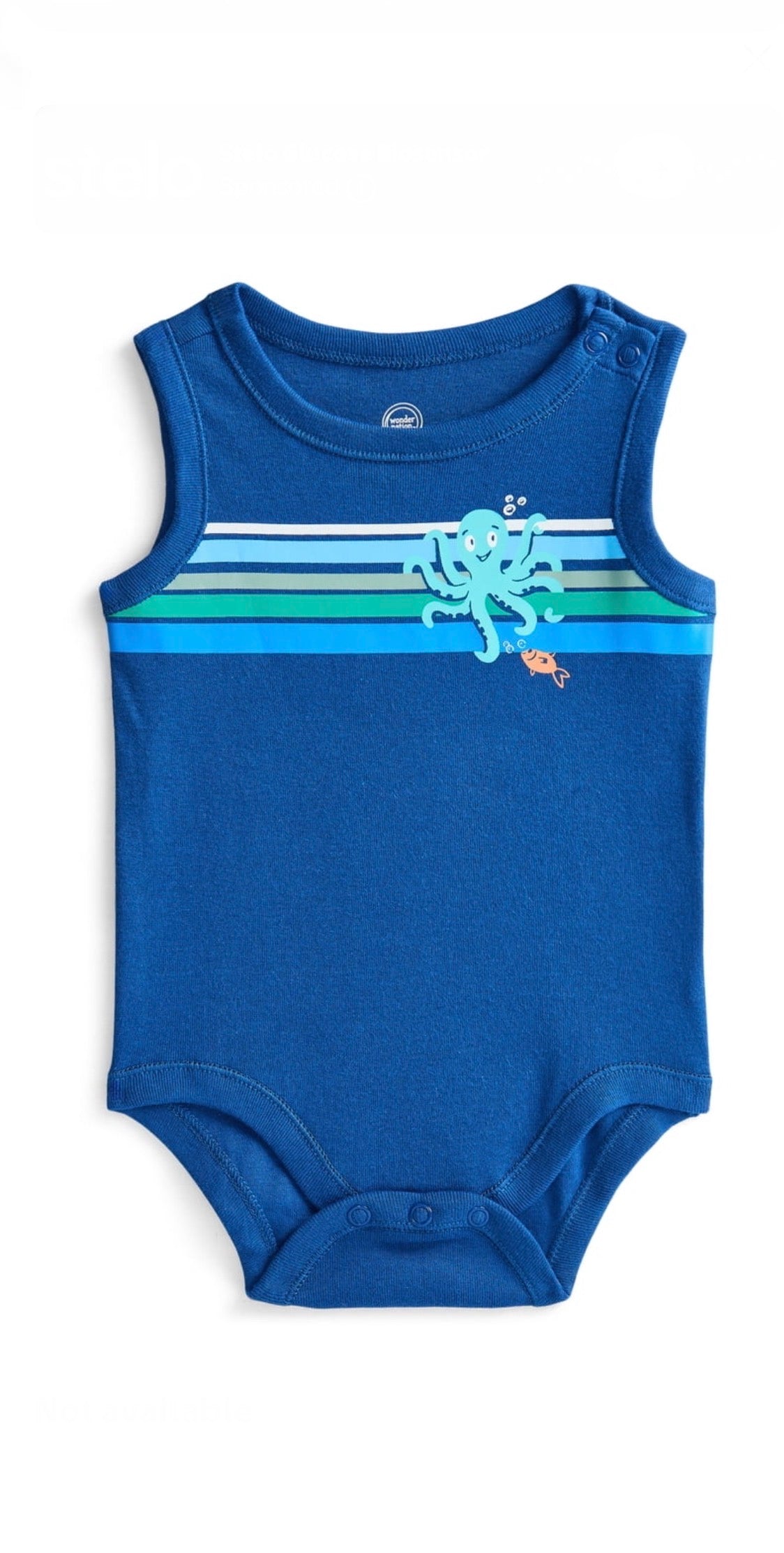 Wonder Nation Baby Boy Tank Bodysuit