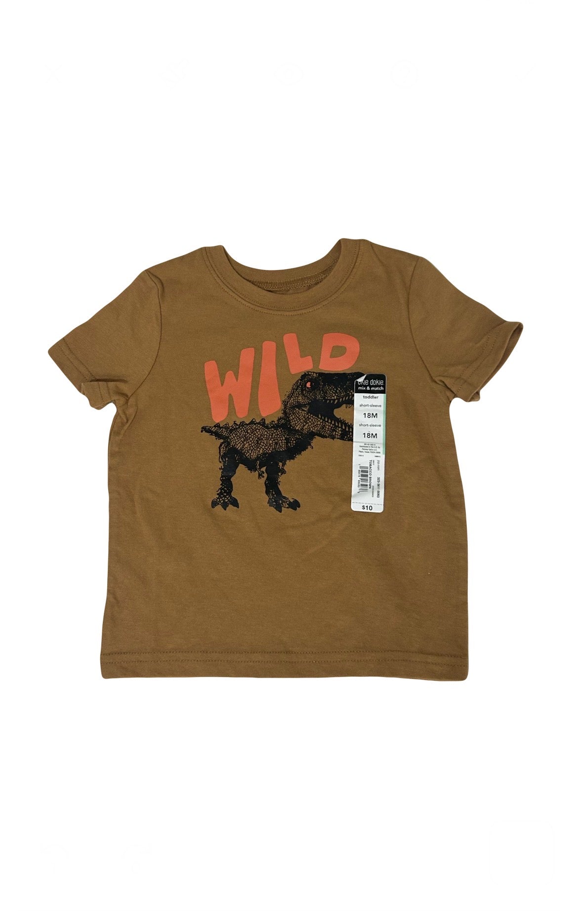 Okie Dokie Baby Boys Top – Soft Everyday Tee for Infants 18M
