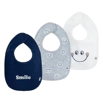 Huggies Baby' 3pk Organic Clouds Bib
