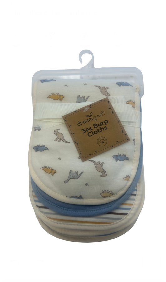 Dream gro 3pk Burp Cloths