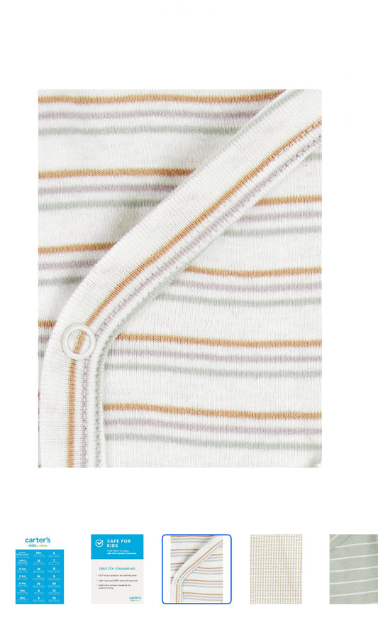 Carter's Child of Mine Baby Unisex Wrapover Bodysuit 1pc