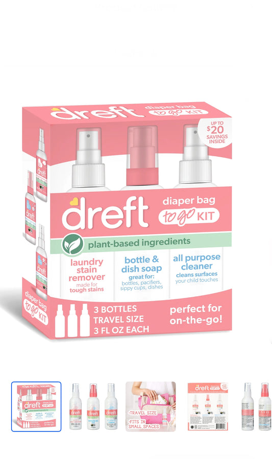Draft Diaper Bag to-go Kit