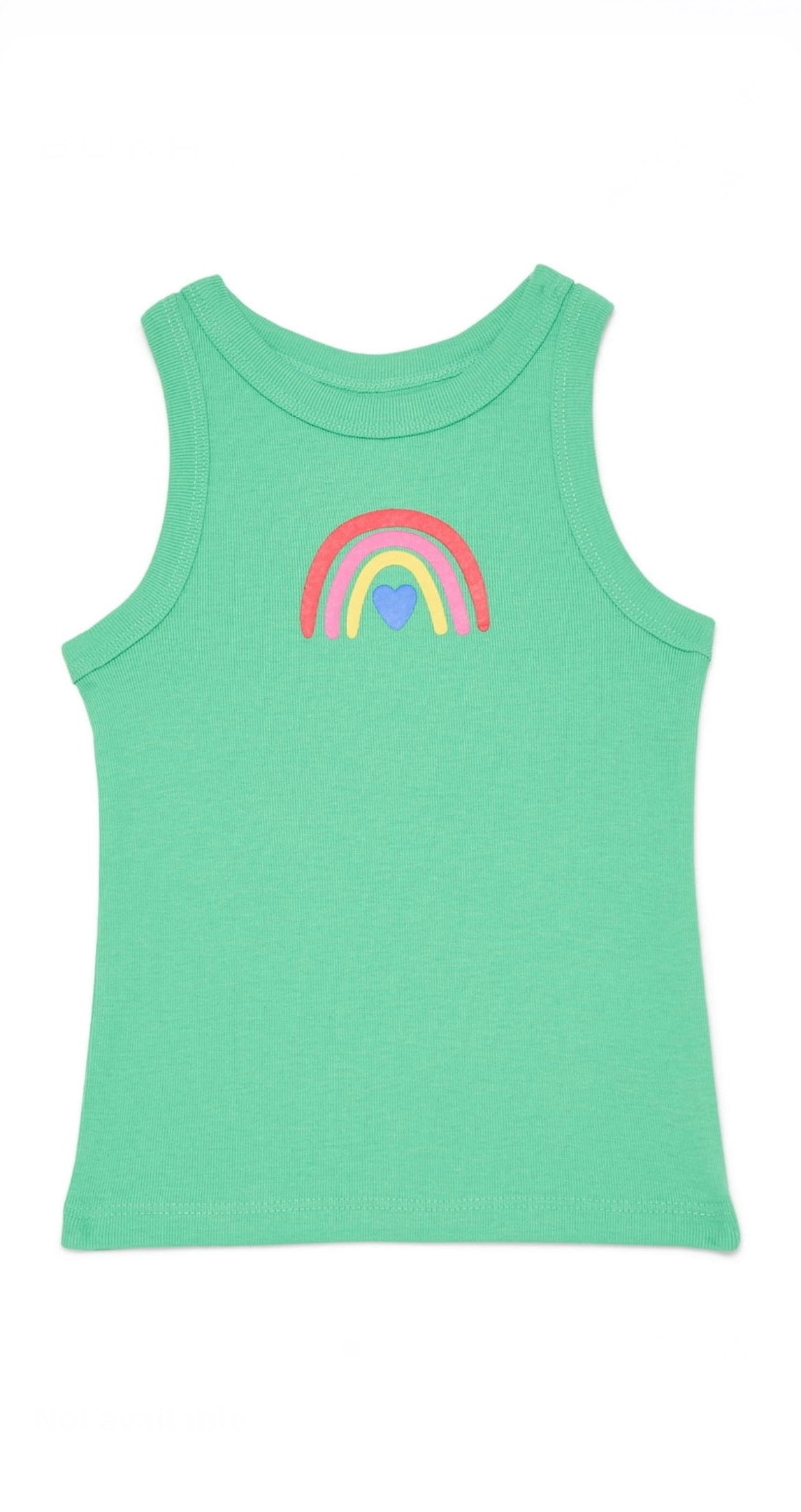 Wonder Nation Baby +Toddler Girls Ribbed Tank Top, Sizes 18M-5T