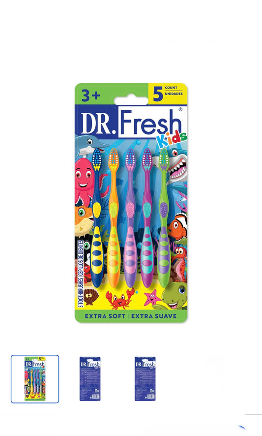 Dr. fresh 5ct Kids Toothbrush