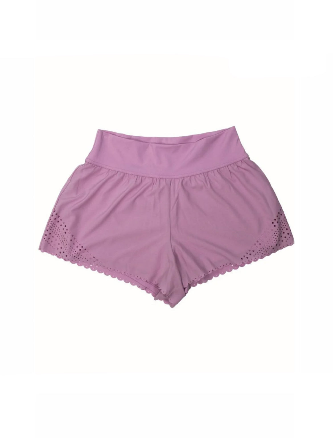 Yogalicious Girls Laser Cut Shorts