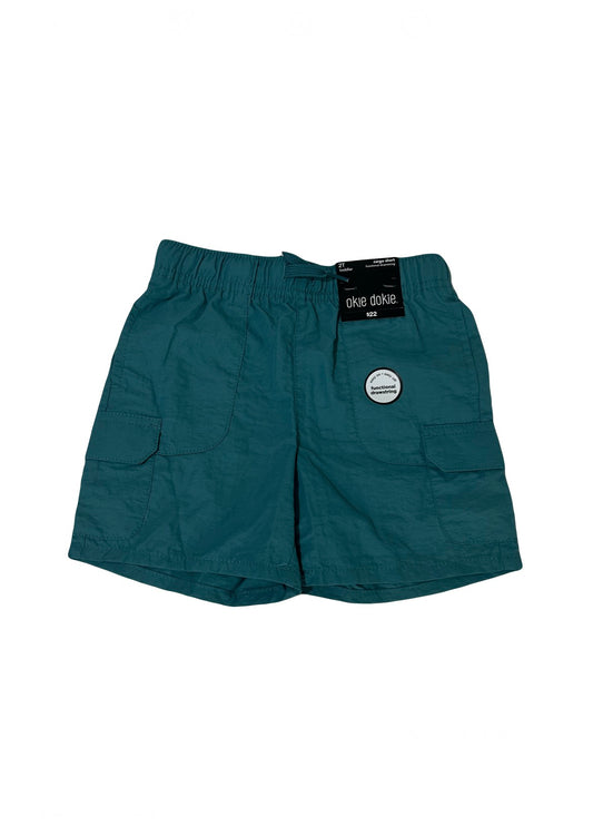 Okie Dokie Toddler Boys Shorts – Soft Elastic Waist Pull-On Shorts for Kids