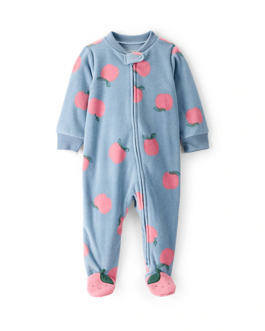 Carters Baby Fleece footed Bodysuit