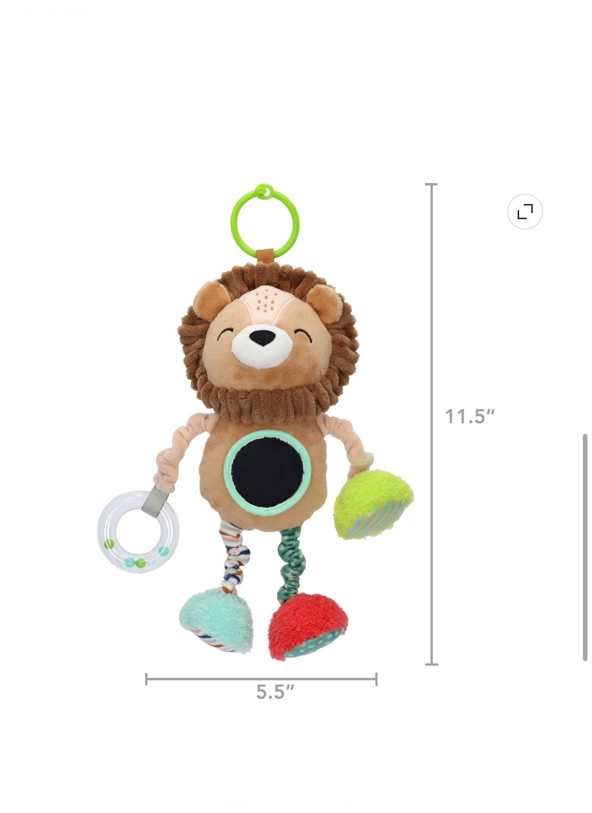 Spark Create Imagine Clip-on Mirror Lion Toy