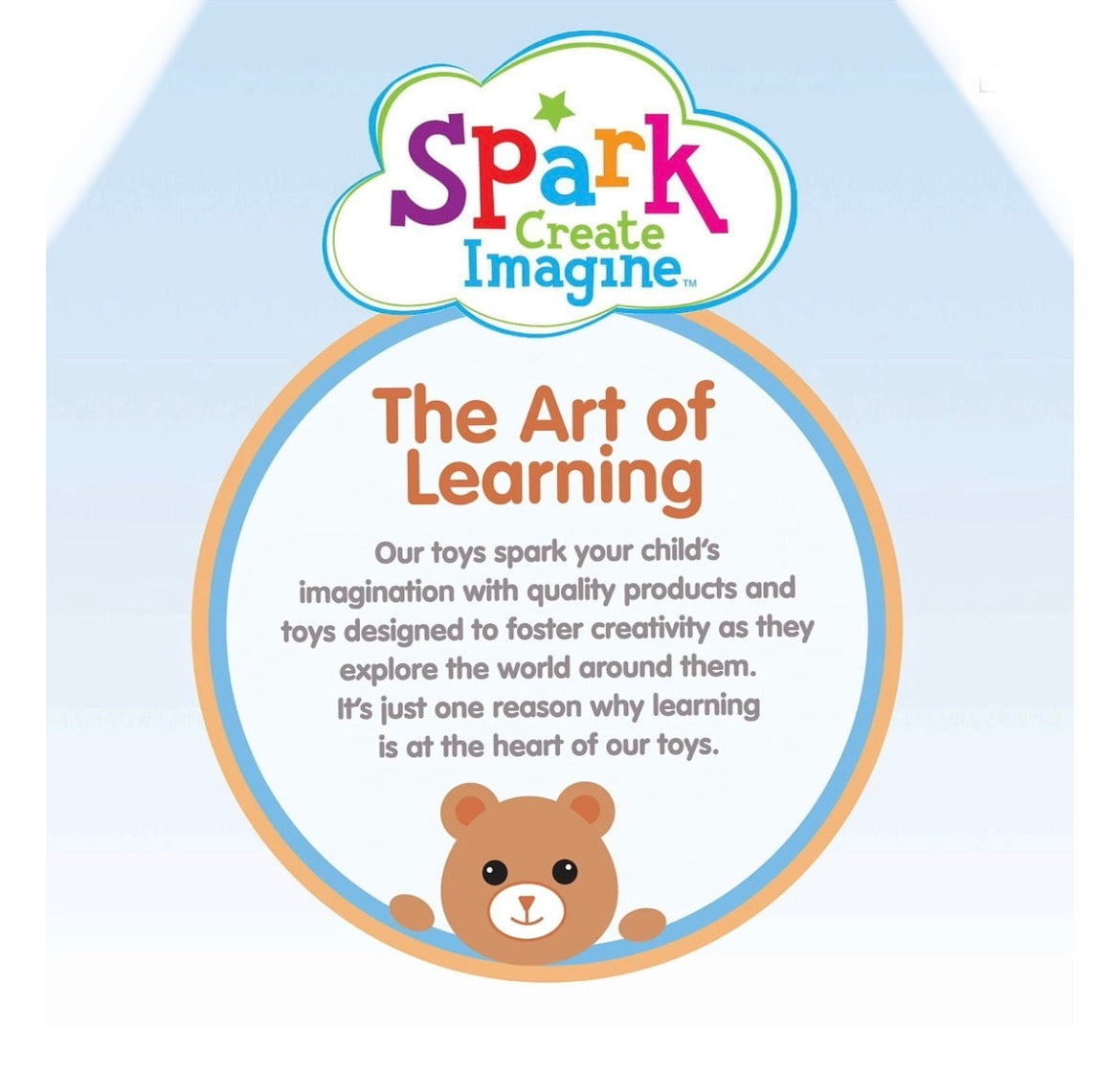 Spark Create Imagine Clip-on Mirror Lion Toy