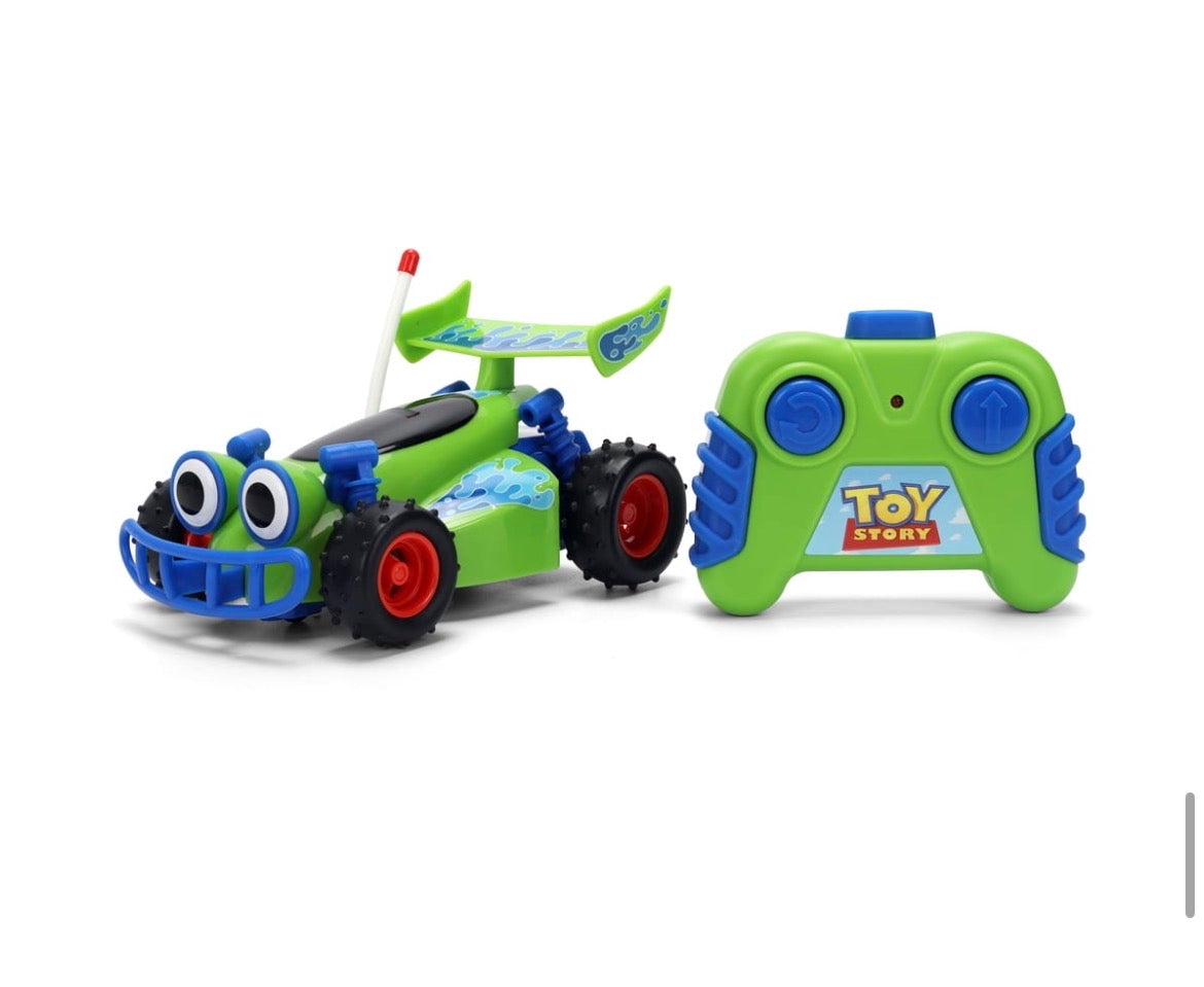 Jada Toys 1:32 RC Toy Story RC Buggy - Simple Function Remote Control Car for Kids with 5.5" Body and Movie-Inspired Design - No Figure Included