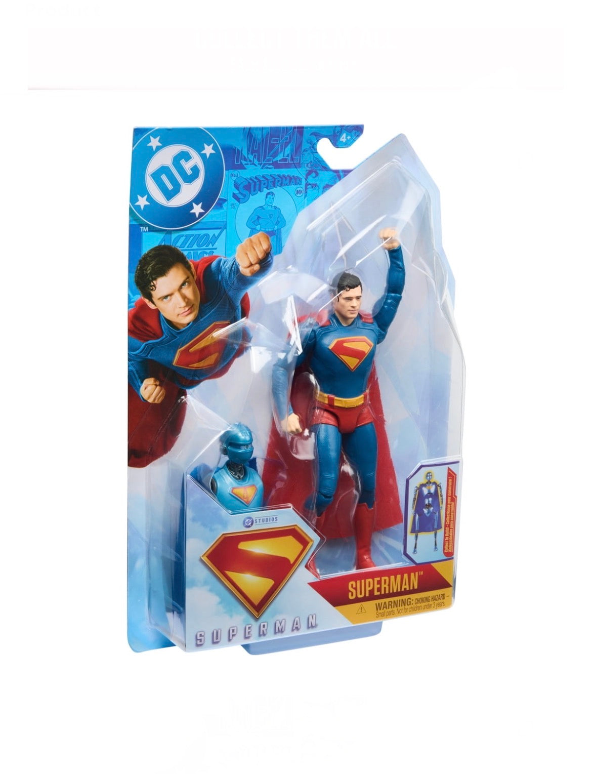 DC Comics SUPERMAN, Superman 6-inch Action Figure, for Ages 4 and up