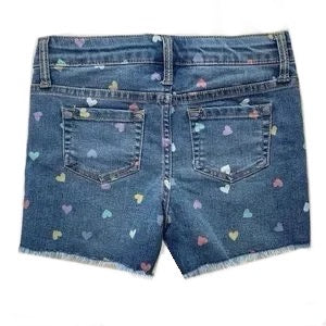Cat&jack girls heart jeans shorts image 1