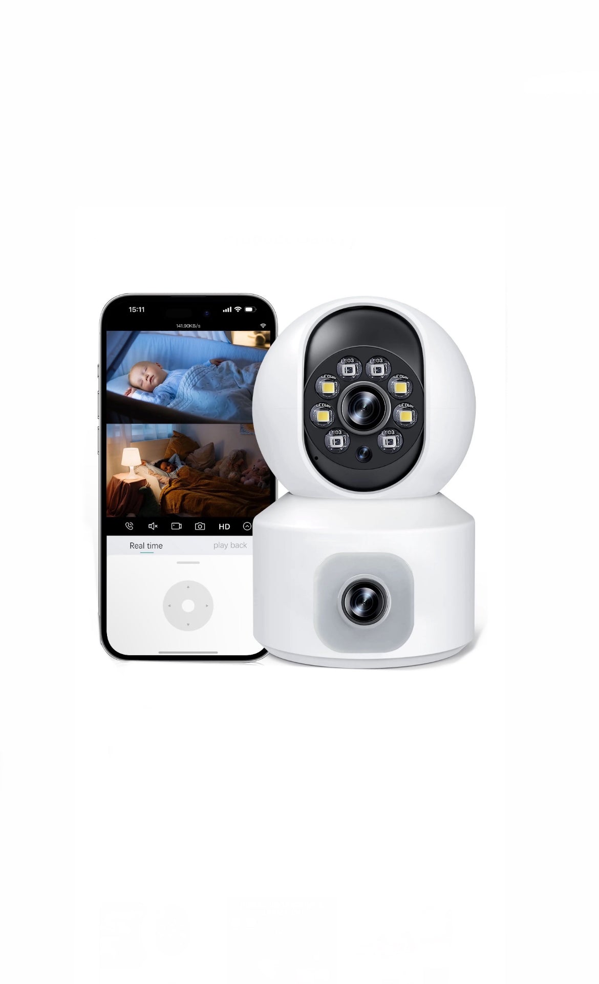GPED Baby Monitor with Dual Camera image 0
