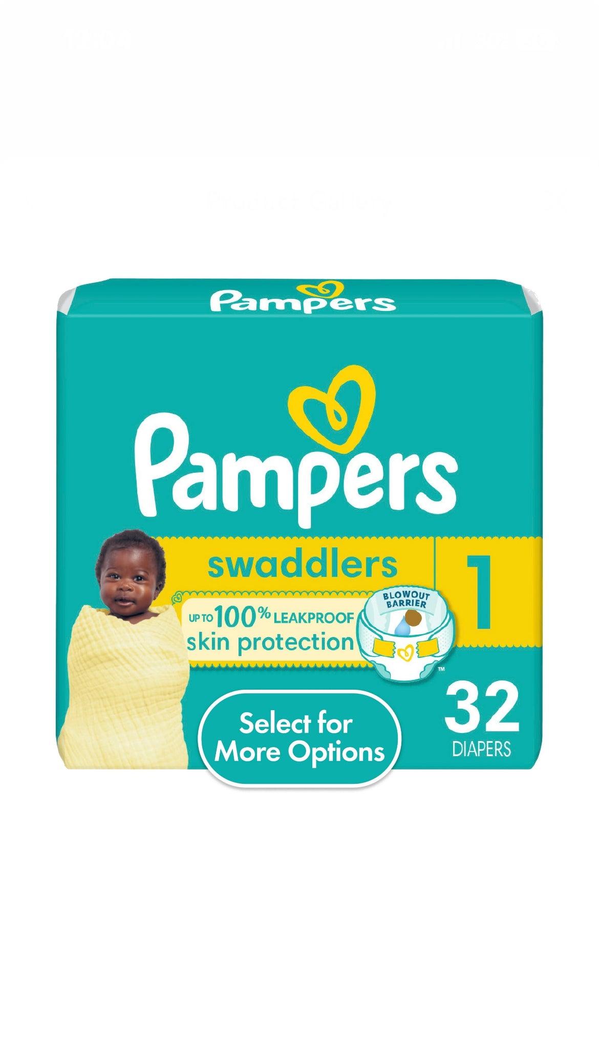 Pampers Swaddlers Diapers image 2