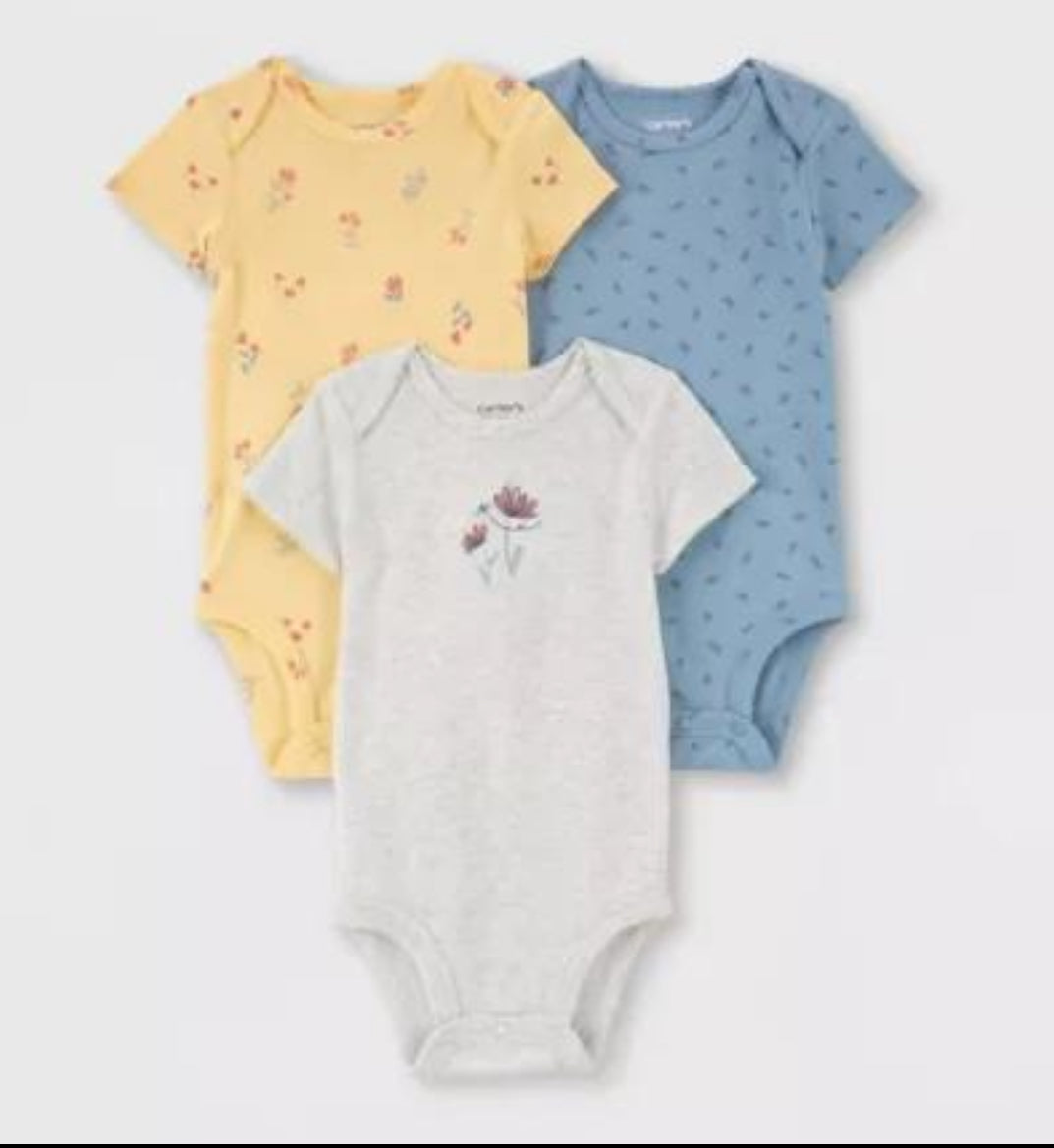 Carters Onsies /pinunders 3pc set image 0