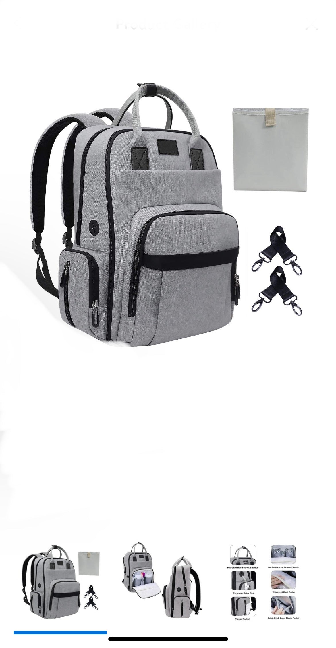 Baby Diaper Bags  Backpack image 1