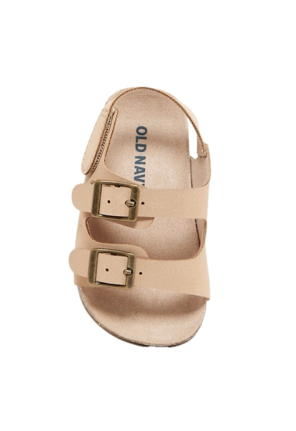 Faux-Leather Buckled Straped Baby Boy Sandal image 0