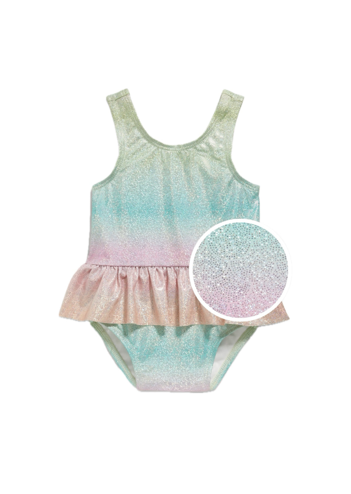 Old Navy Baby Ruffled one-piece Swimsuit image 0