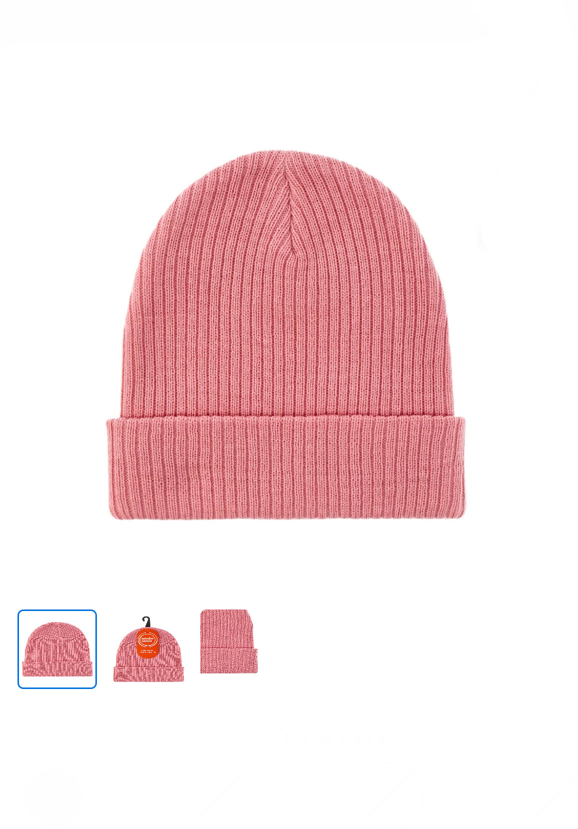 Wonder Nation Toddler Ribbed Beanie image 6