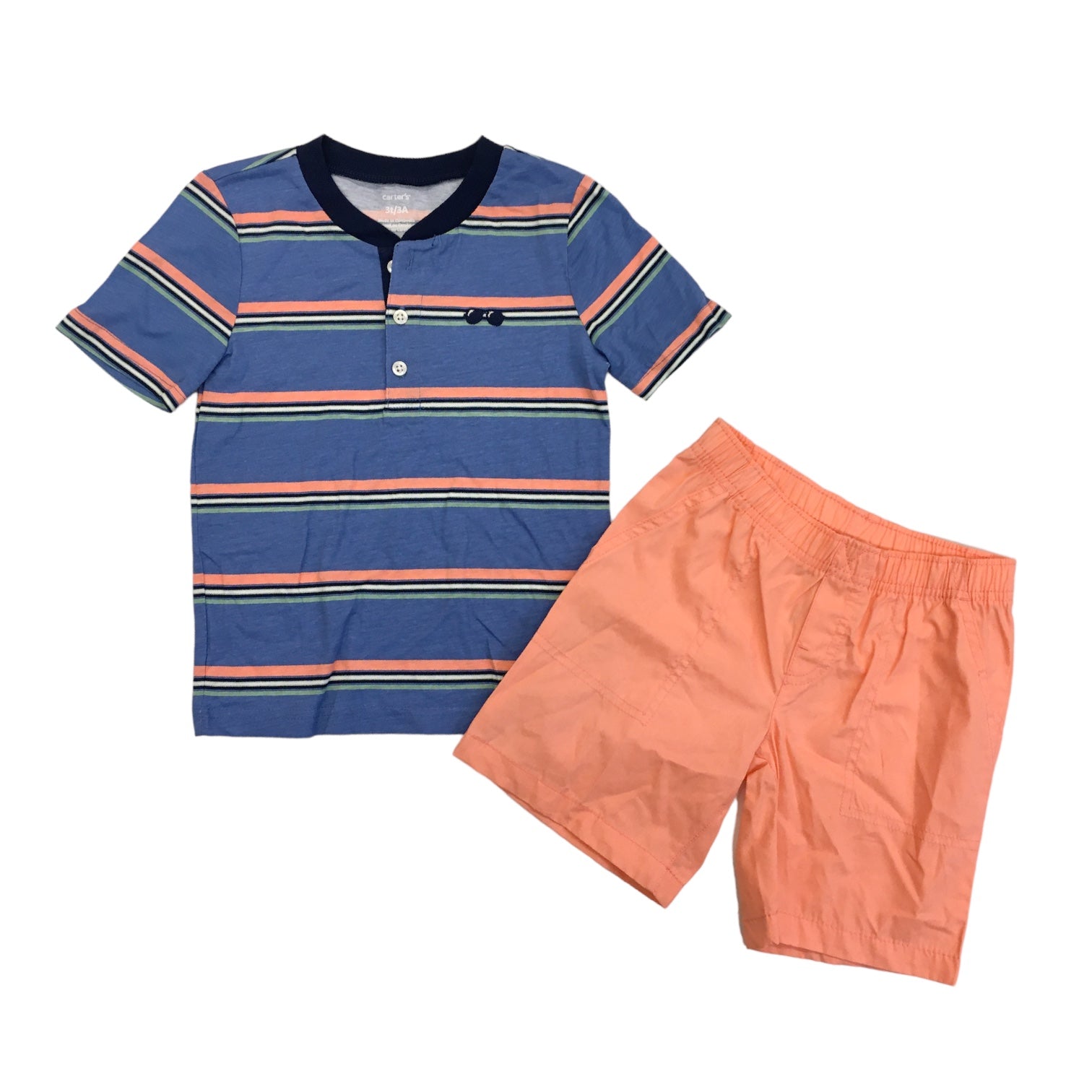 Carters boys 2pc shorts set image 0