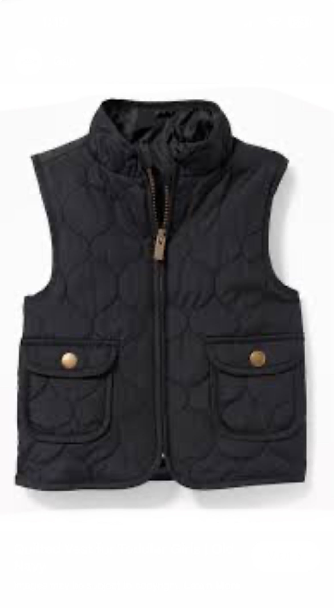 Old Navy jacket Vest image 0