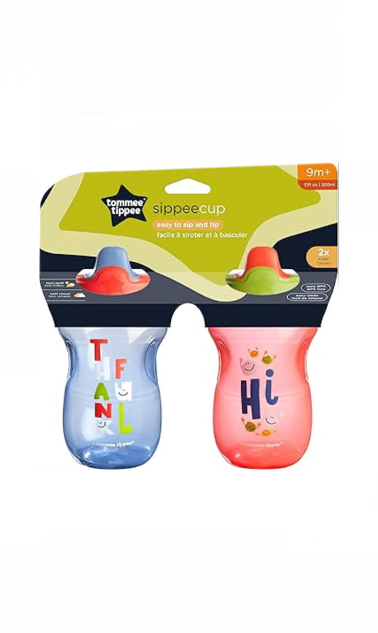 Tommee Tippee Sippee Cup 2pk  Spill Proof 10fl oz (300ml) image 0