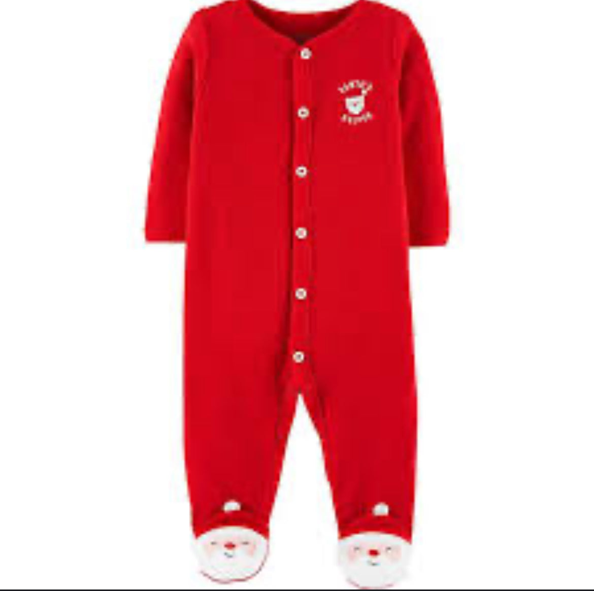 Carters Santa Monkey suit  image 0