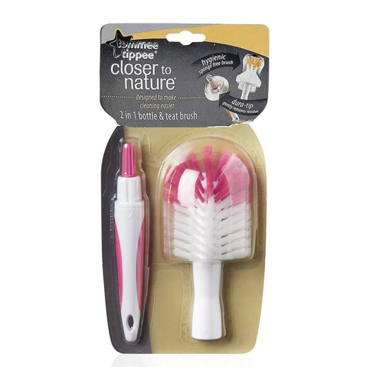 Tommee Tippee Close to Nature Bottle & Nipple Brusj image 0
