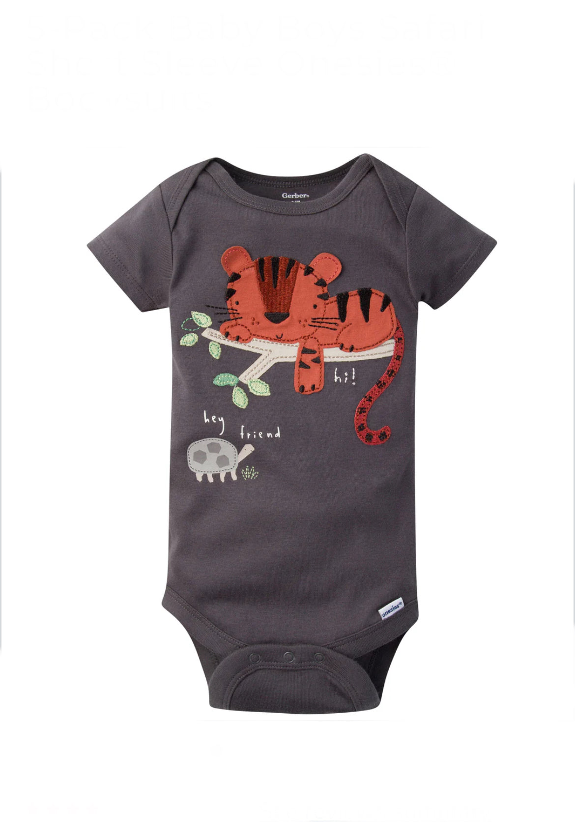 5-Pack Baby Boys Space Explorer Onesies® Bodysuits image 1