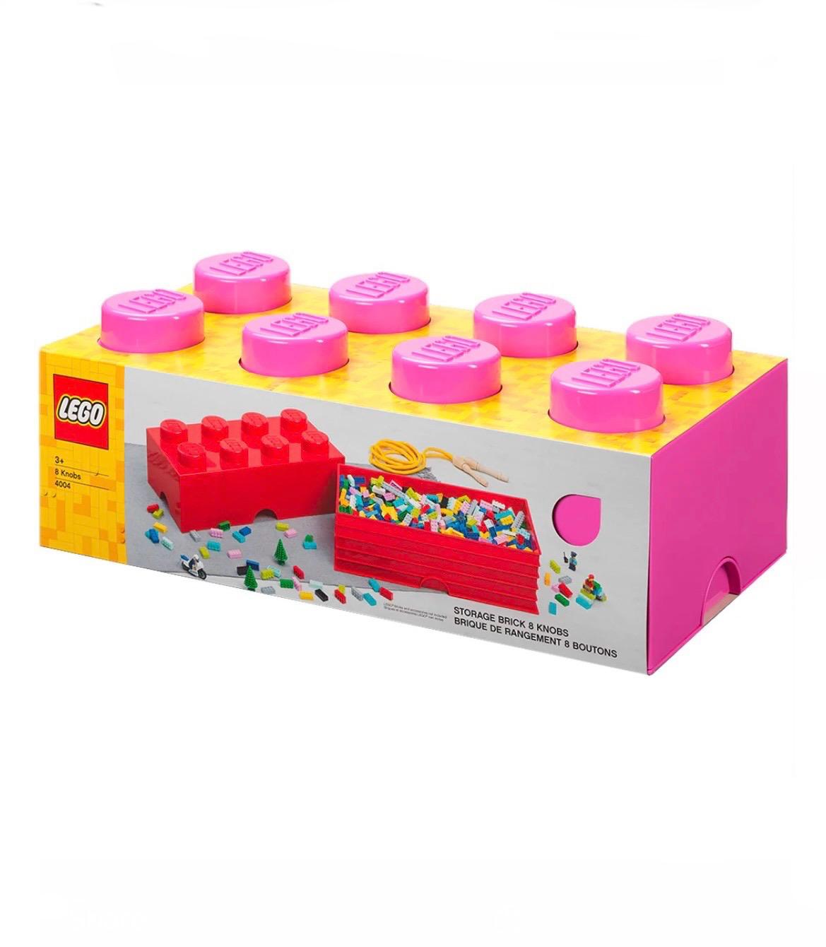 LEGO  Storage Bricks  8 knobs  image 0