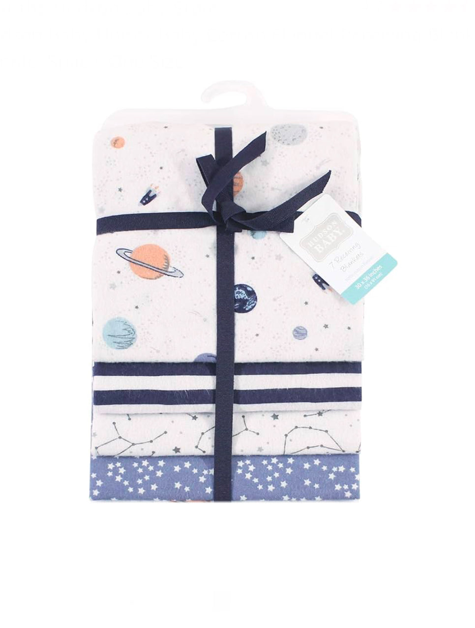 Hudson Baby 4pk Receiving Blanket   image 1