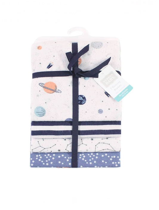 Hudson Baby 4pk Receiving Blanket   image 1