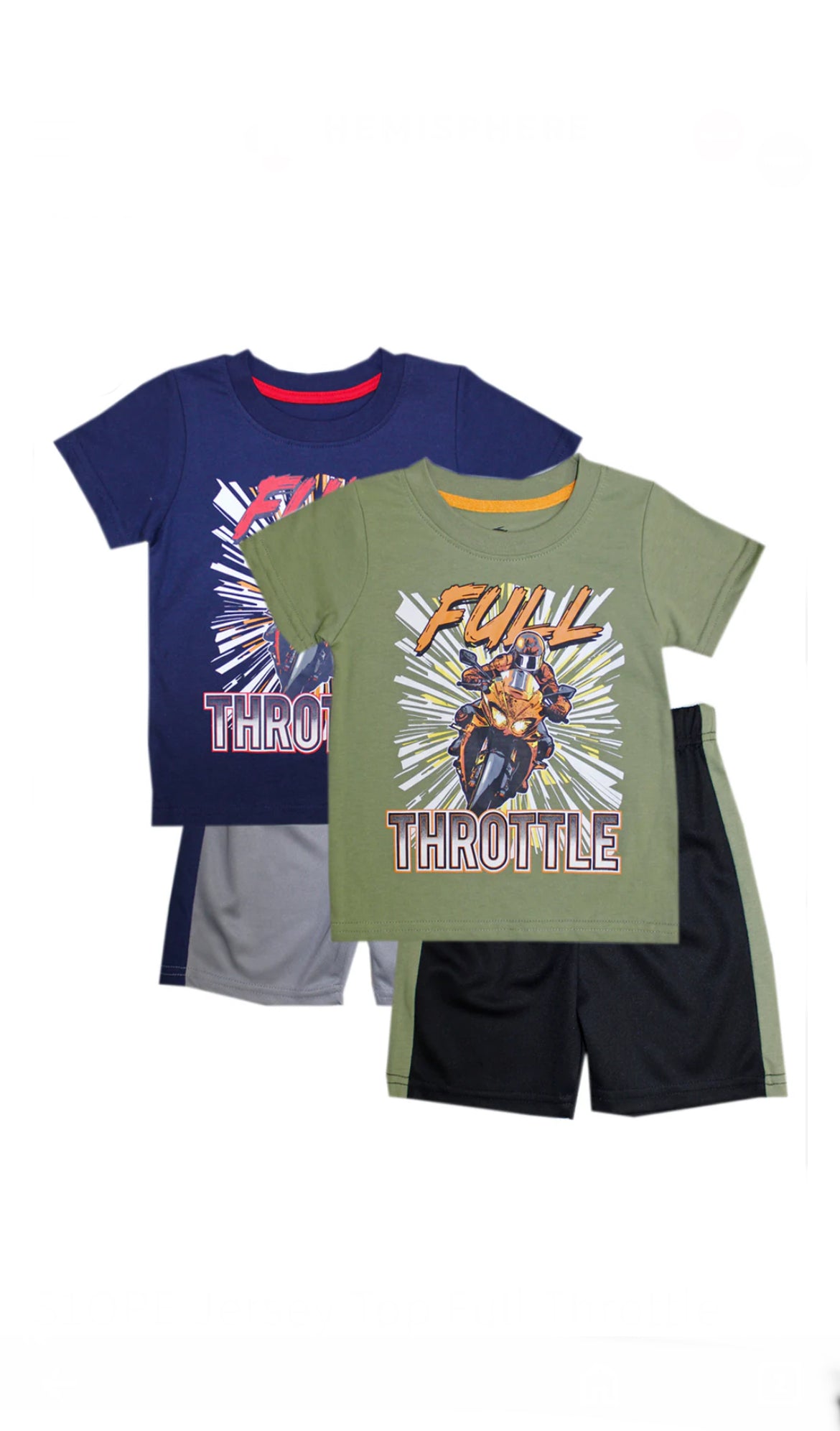 S10PE Boys 2pc Shorts Set image 1