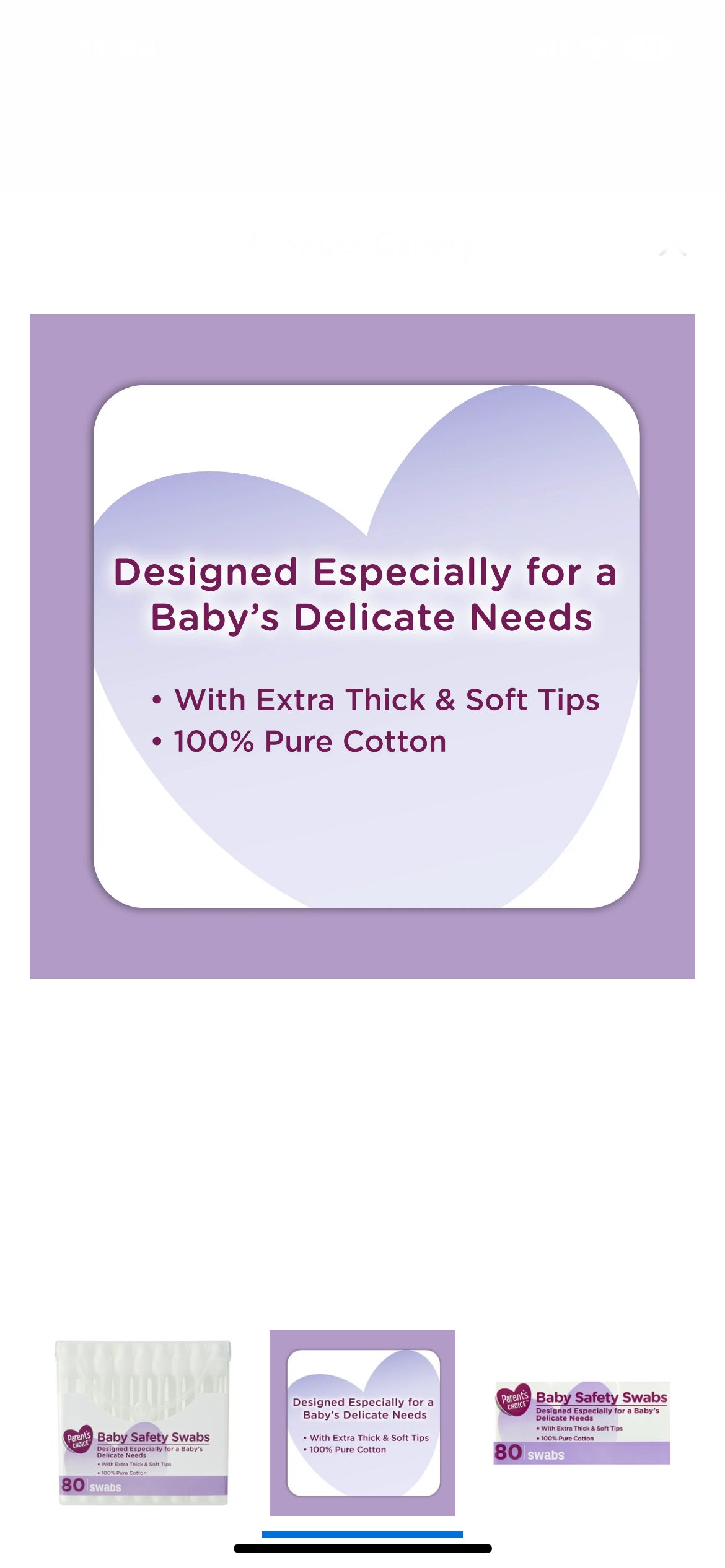 Parent's Choice Baby Safety Swabs, 80 Count image 4