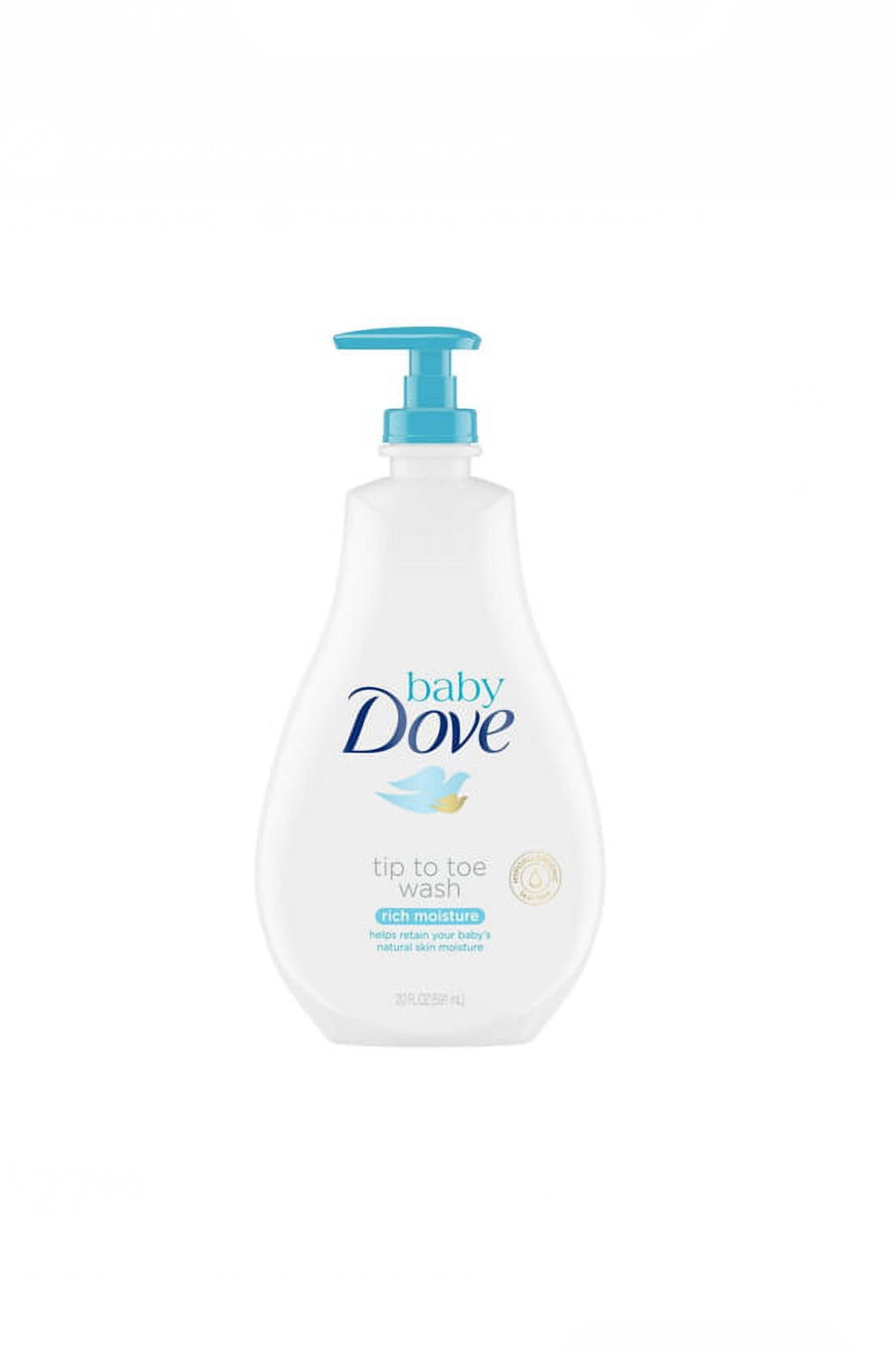 Baby Dove Sensitive Skin Care Wash image 0
